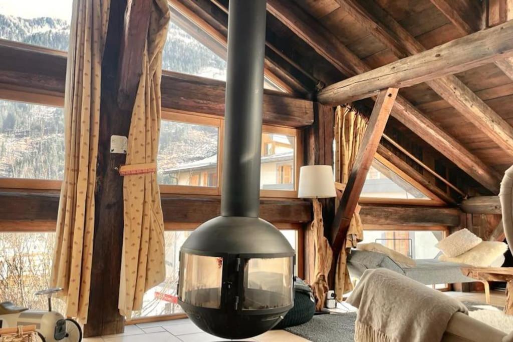 90M2 Hypercentre, Terrace, Next To Ski Lift Chamonix Exterior foto